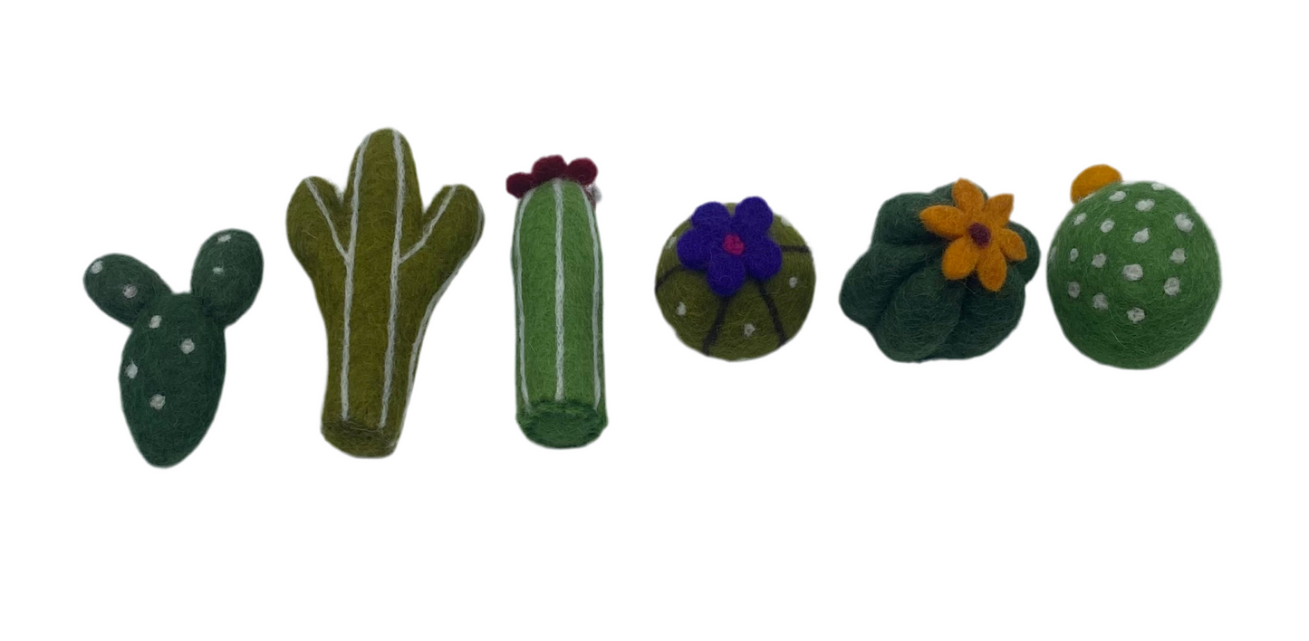 Succulents Theme Wool Cat Toy