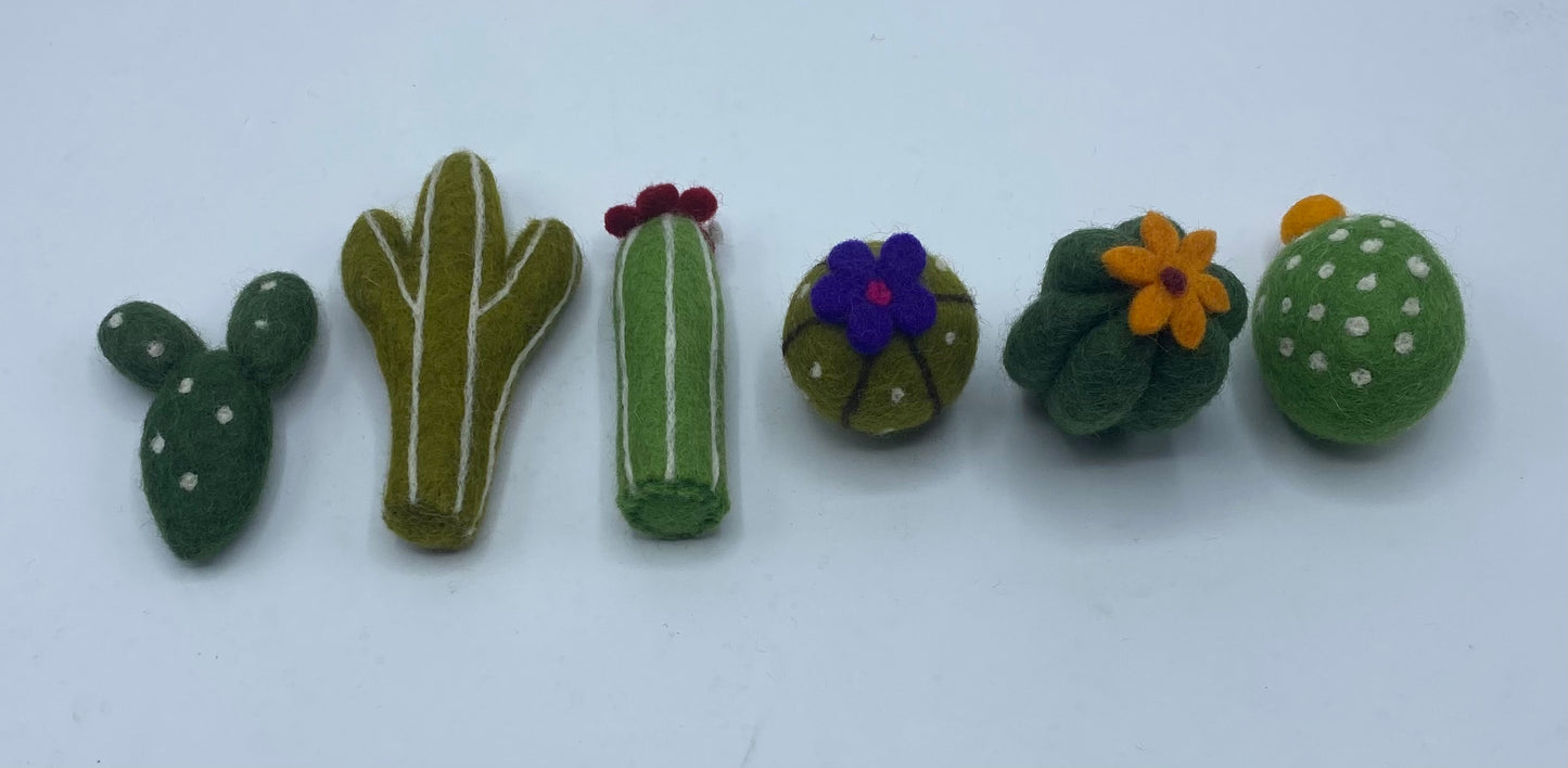 Succulents Theme Wool Cat Toy