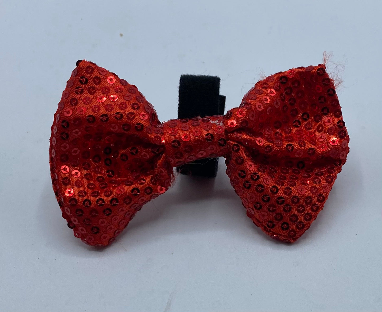 Red Sequined Pet Bowties.