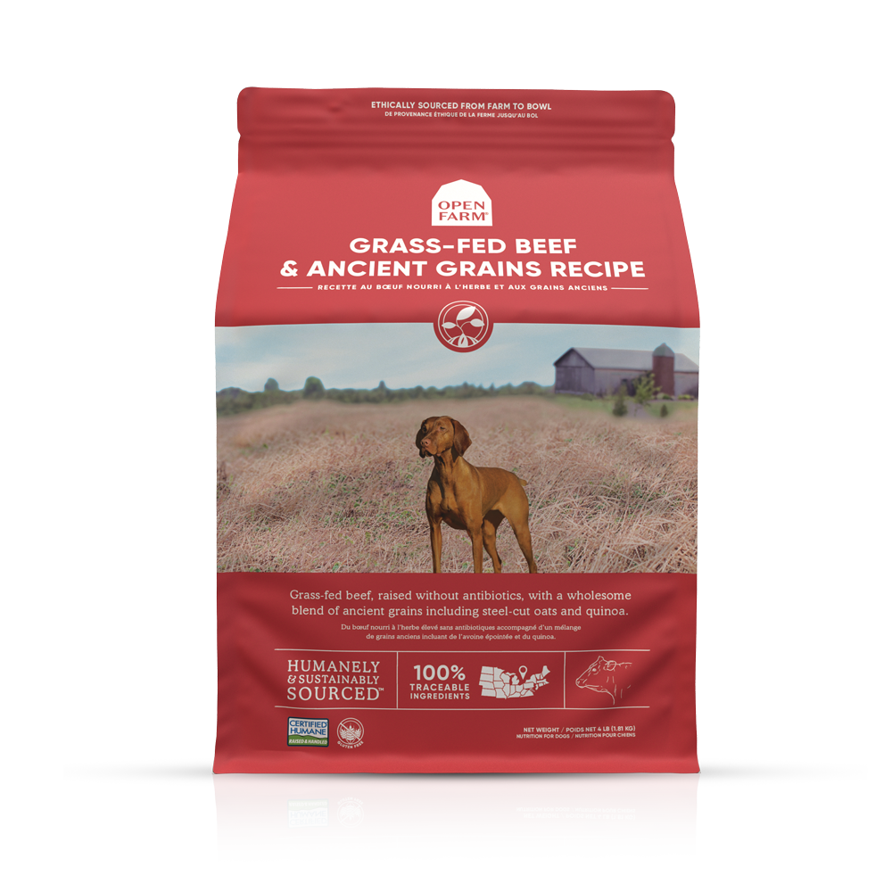 Open Farm Dog Ancient Grain Beef 4lb