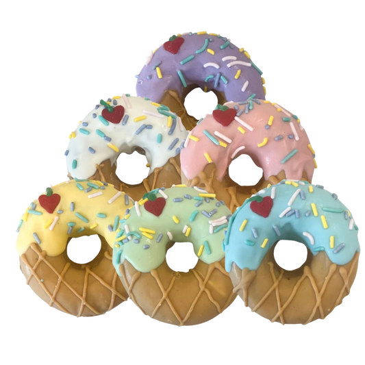 Gourmet Donut, Ice Cream Doggie Donuts