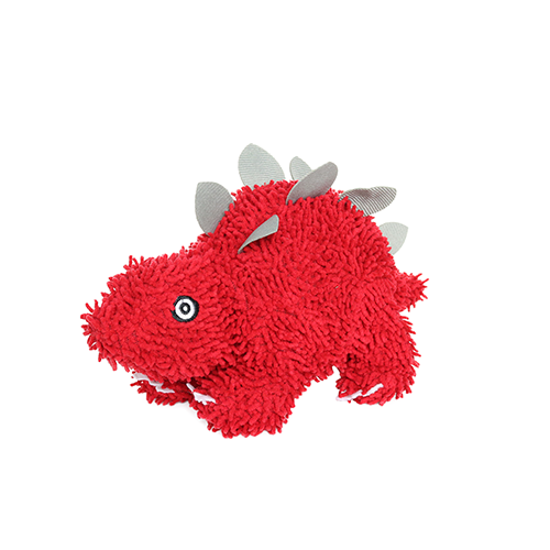 Mighty Micro Ball Stegosaurus Dog Toy