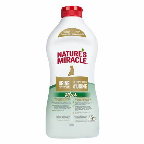 Nature's Miracle Cat Urine Destroyer Plus 32OZ.