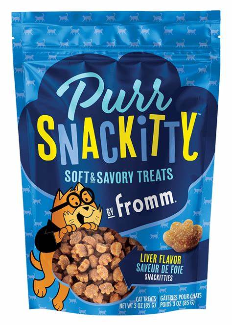 Fromm PURRSnackitty Soft & Savory Cat Treats - Liver.