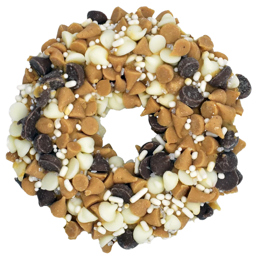 Peanut Butter Cup Blizzard - Gourmet Donut Dog Treat