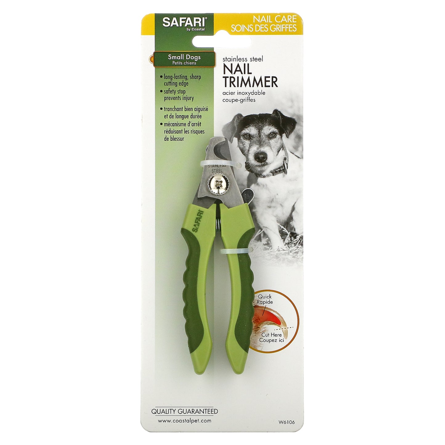 Safari Stainless Steel Nail Trimmer