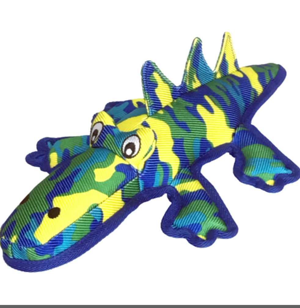 14" SeaWarrior Crocodile Dog Toy