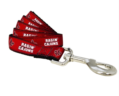 Louisiana at Lafayette Ragin’ Cajuns Dog Leash.