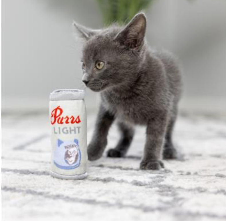 Purrs Light Plush Cat Toy