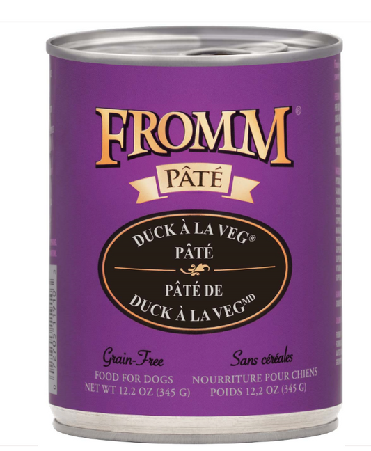 Fromm Pâté Dog Food - Duck A La Veg.