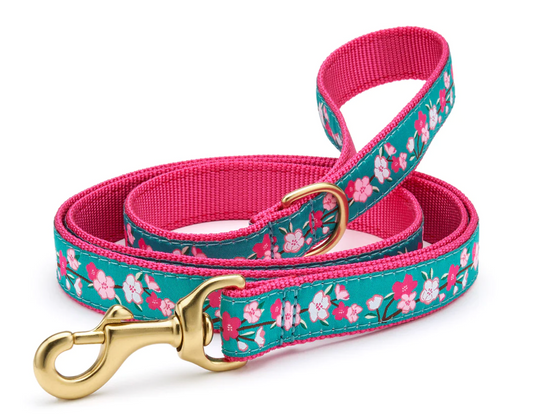 Cherry Blossoms Dog Leads & Collars