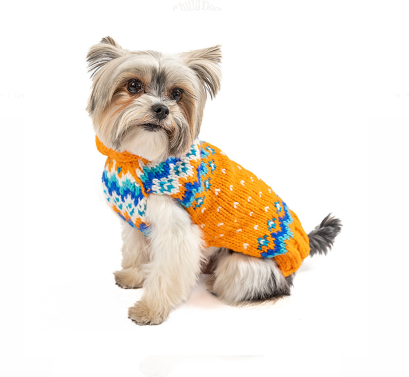 Artic Amber Dog Sweater.