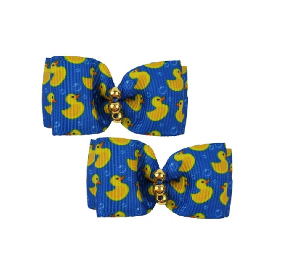 Ducks Pet  Hair Bows.