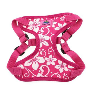 Choke Free Dog Harness (Hibiscus).