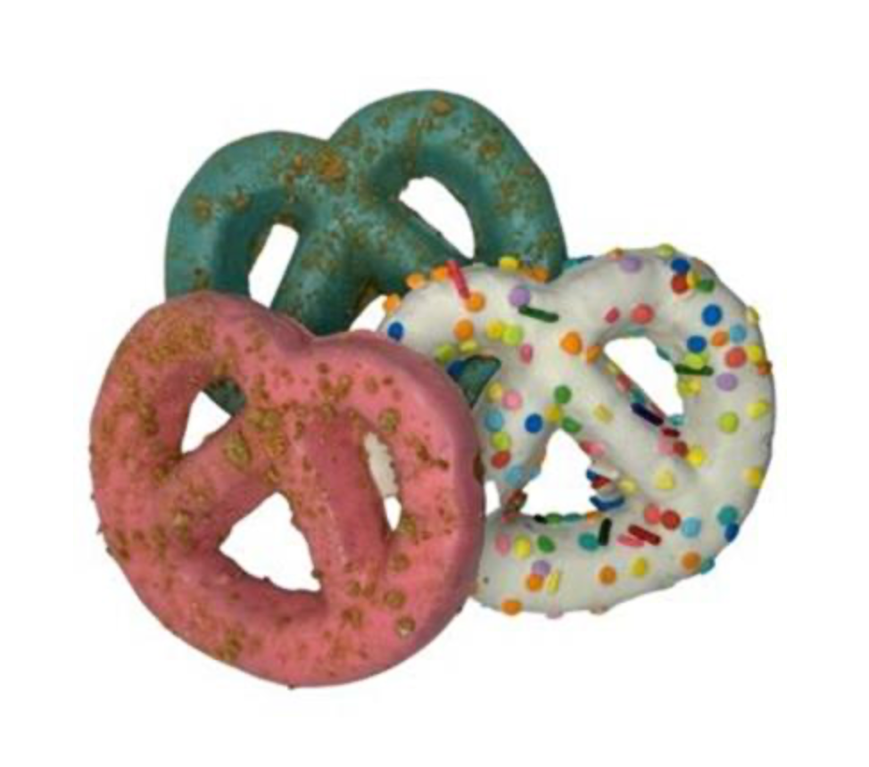 Spring Pretzels Dog Treat.