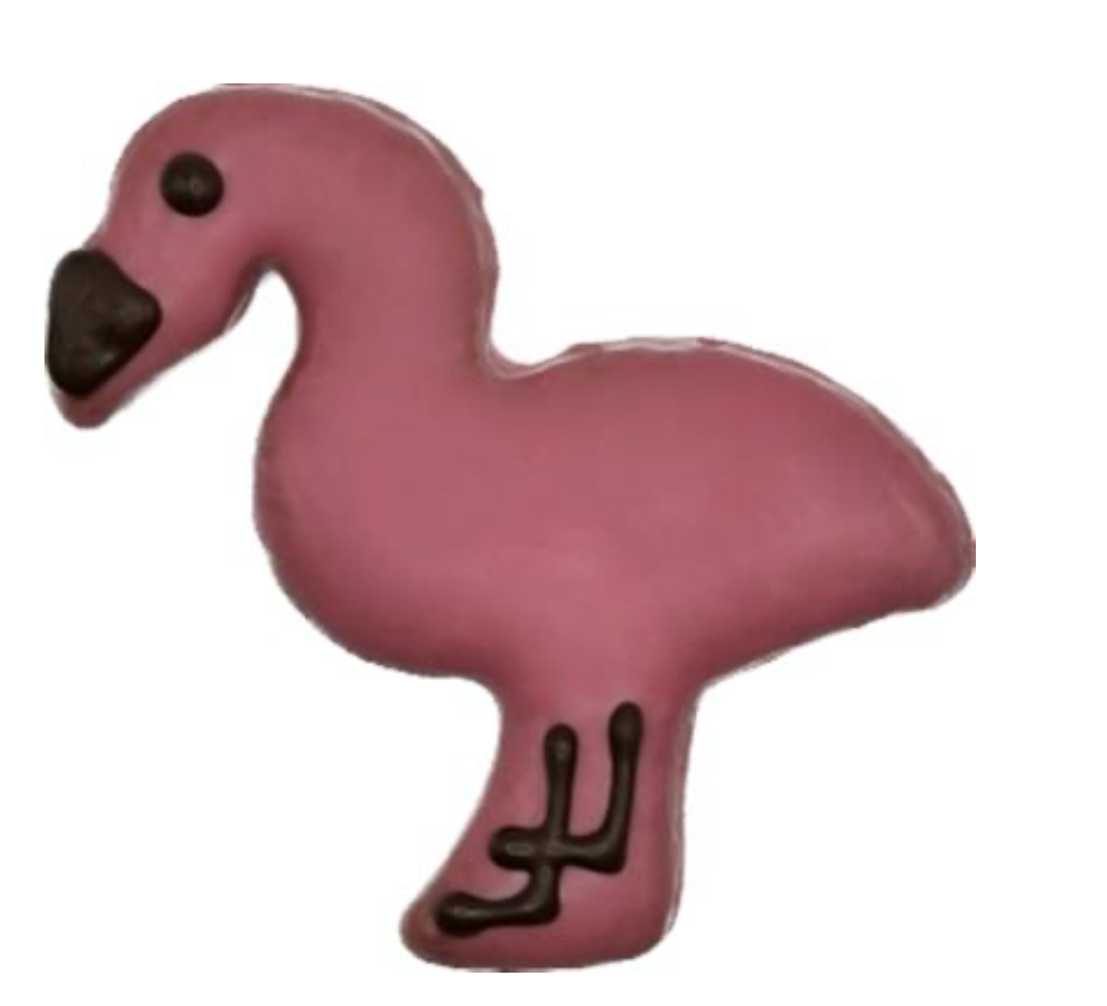 Flamingo Dog Treat.