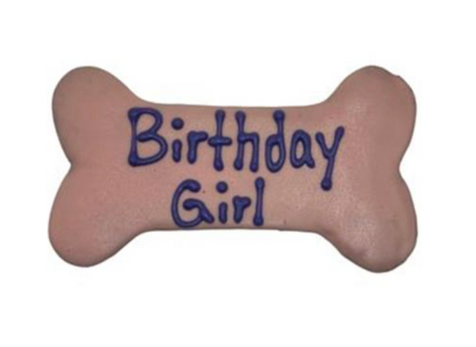 Birthday Girl Bone Dog Treat