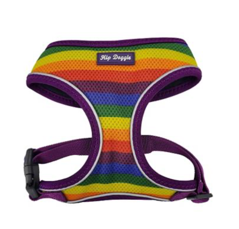 Rainbow Ultra Comfort Pet Harness.