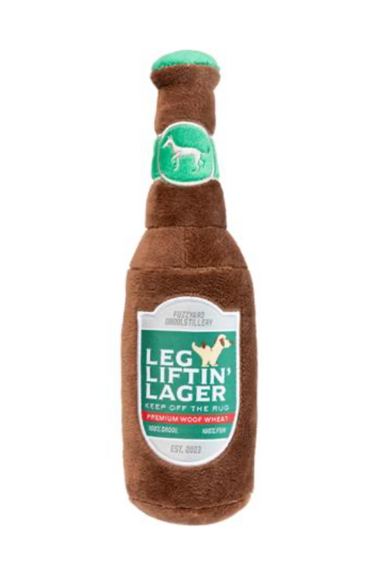 Leg Liftin' Lager Plush Dog Toy