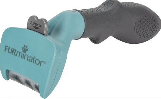 FURminator Short Hair Cat Deshedding Tool.