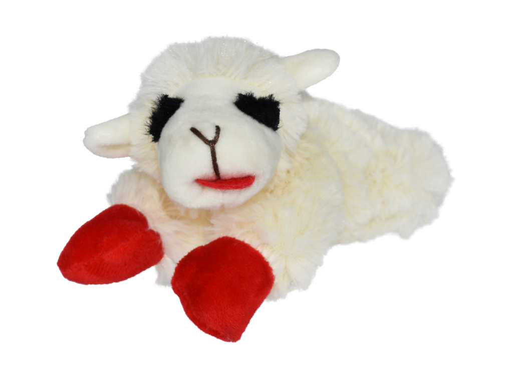 24 inch Lamb Chop Dog Toy.