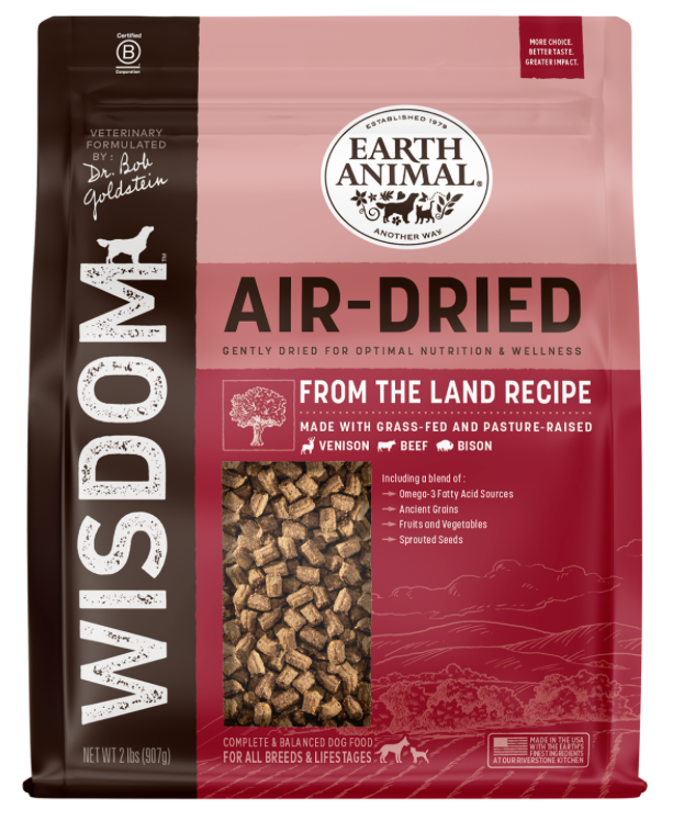 Wisdom™ Air-Dried From the Land Recipe Dog Food.