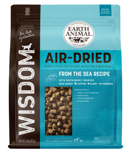 Wisdom™ Air-Dried From the Sea Recipe Dog Food.