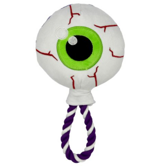 Eyeball Safety Pop Dog Toy.