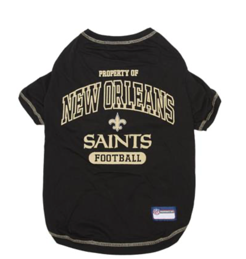 New Orleans Saints Dog Tee Shirt