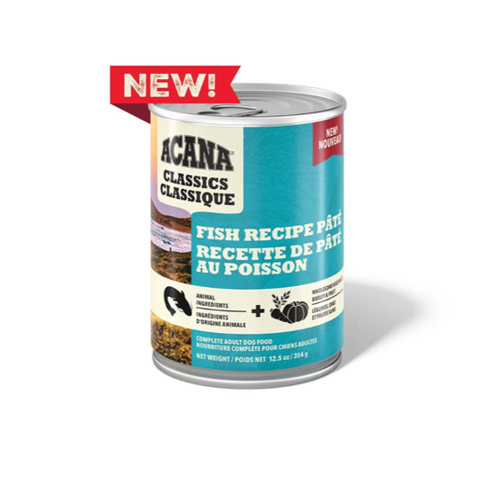 ACANA Classics Pate Wet Dog Food Fish Recipe Pate 12.5oz