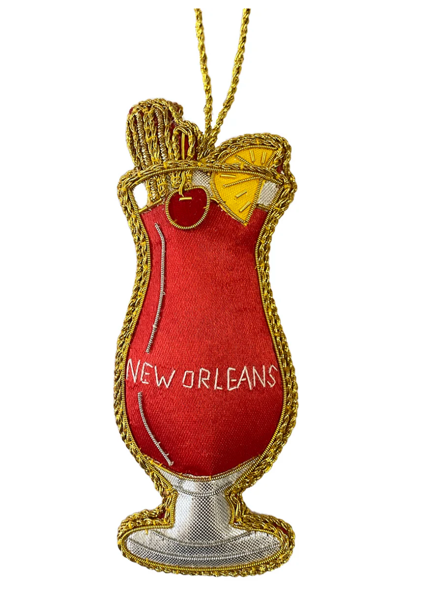 Hurricane Cocktail Ornament