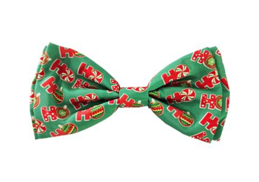 HO HO HO Pet Bow Tie