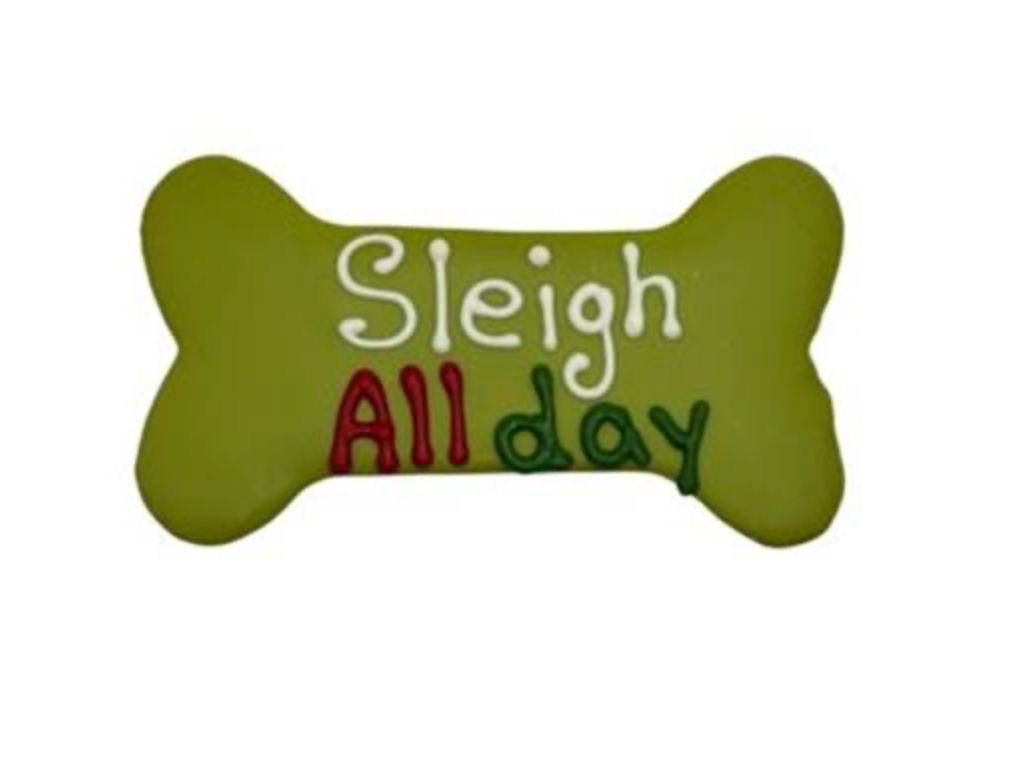 Sleigh All Day 5.5" Dog Treat