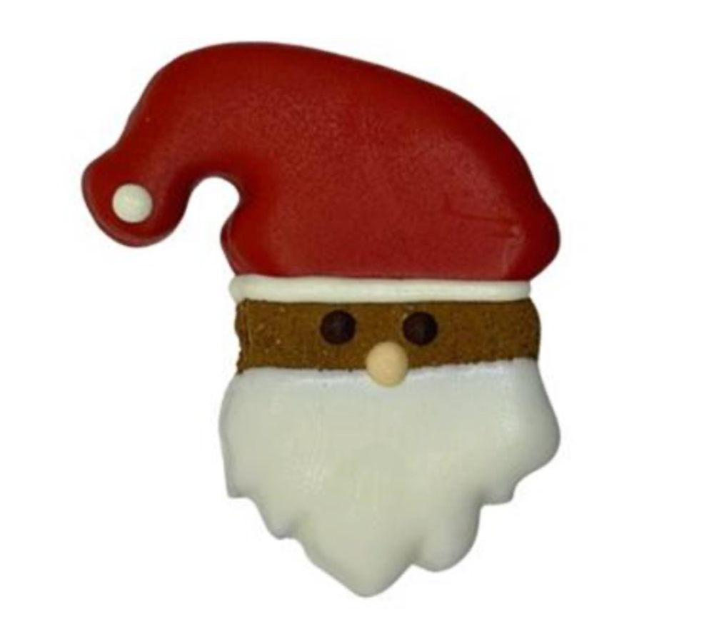 Santa Face Dog Treat