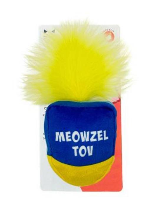 Meow-Zel Tov Dreidel Cat Toy