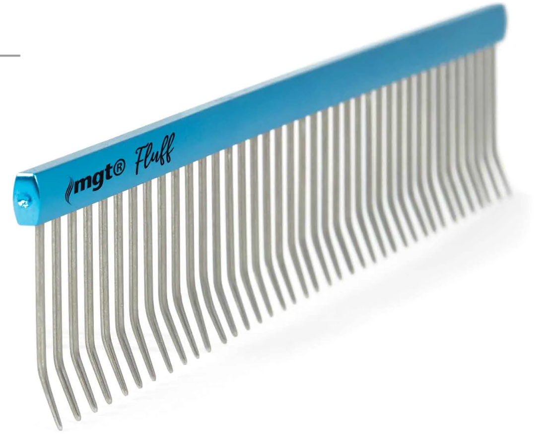 Master Grooming Tools Stainless Steel Fluffing Comb