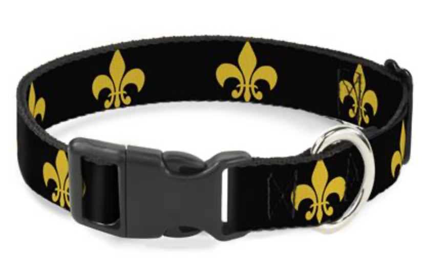 Fleur-de-Lis Black/Yellow