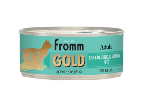 Fromm Gold Adult Pate Cat Food (chicken, Duck, & Salmon)