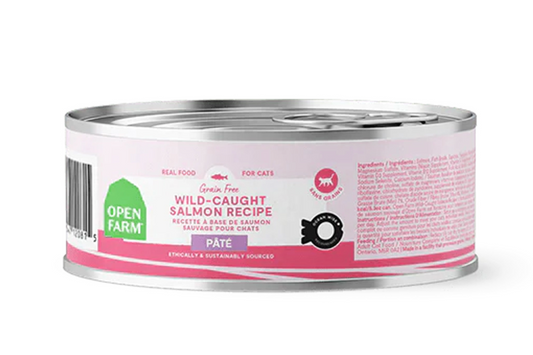 OPEN FARM SALMON PATE CAT 2.8 OZ.