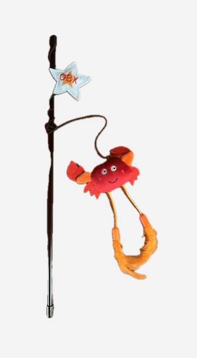 New Orleans Cat Wand Toy