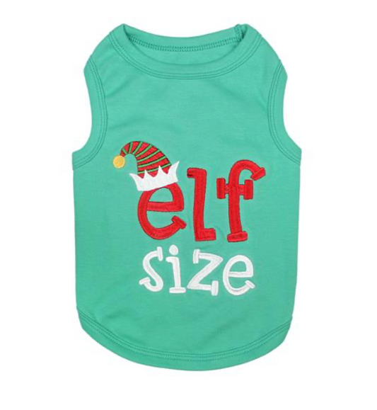 Elf Size Dog T-Shirt