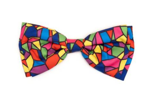 Stained Glass Bow Tie