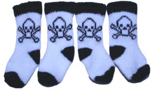 Skull Pet Socks