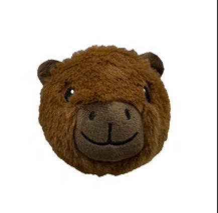 4" Squeaky Ball  Capybara or Highland Cow