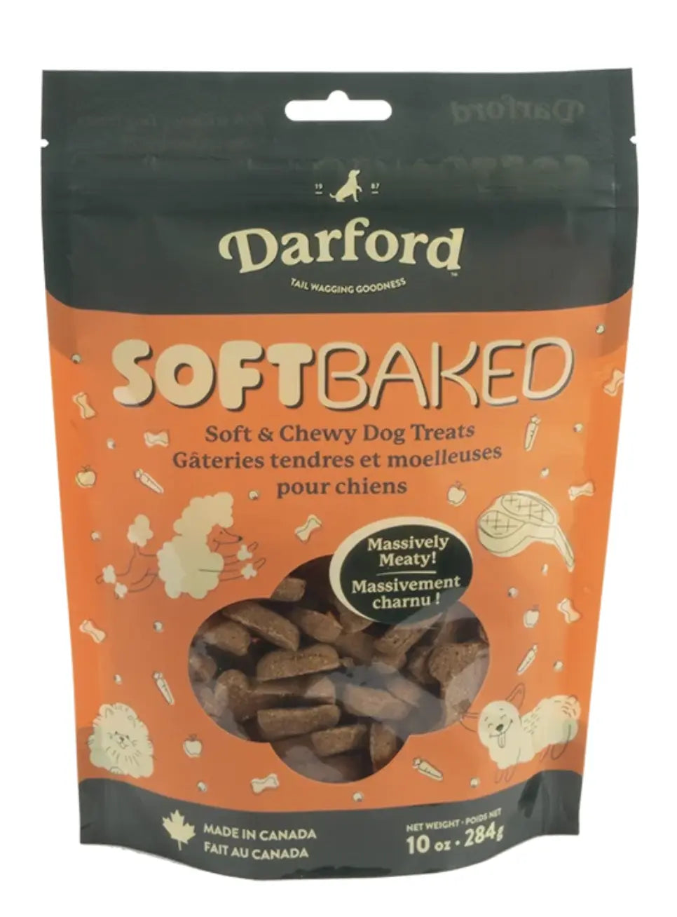 Darford Soft Baked Dog Treats Massively Meaty 10 oz