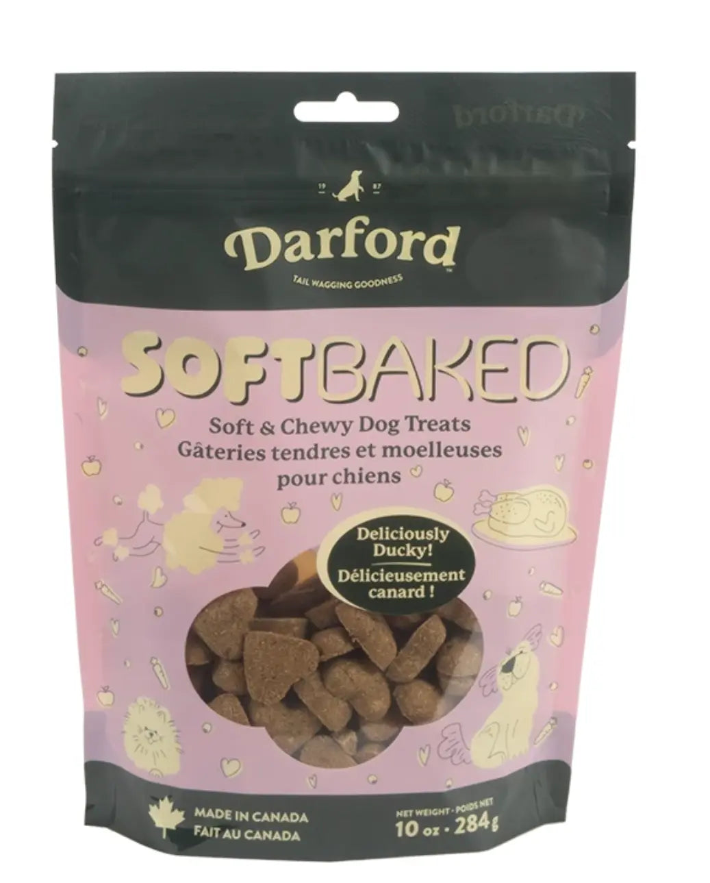 Darford Soft Baked Dog Treats Deliciously Ducky 10 oz
