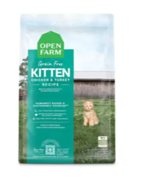 Open Farm Grain Free Homestead Turkey & Chicken Recipe Dry Cat Food (Copy)