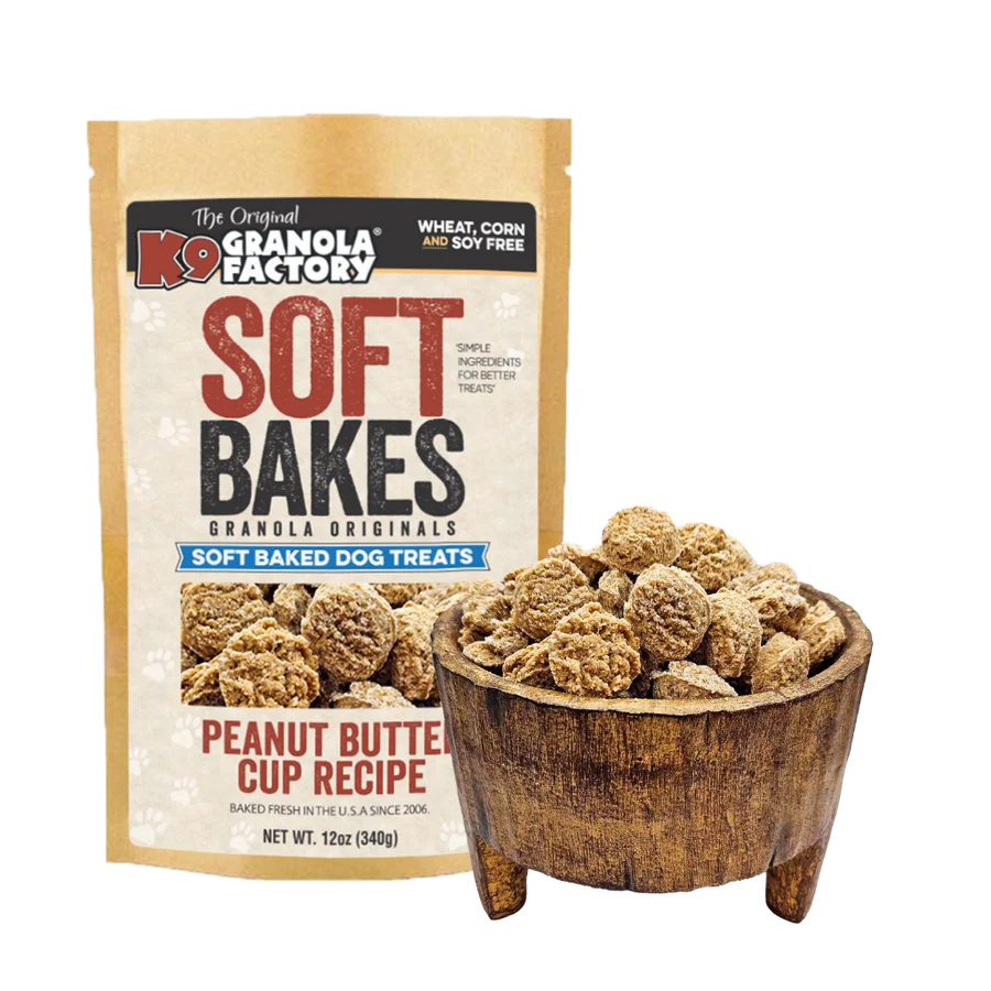 Soft Bakes, Peanut Butter Cup Recipe Dog Treats