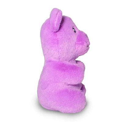 Gummy Bear Plush Dog Toy Blue