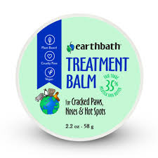 Earthbath Treatment Balm for Cracked Paws, Noses & Hot Spots (2.2 oz)